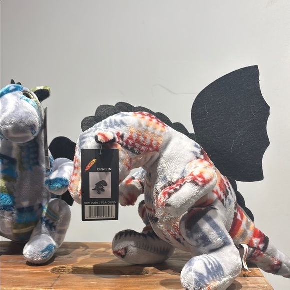 Black and Red Stuffed Animal Plush Toy - Picture 6 of 11